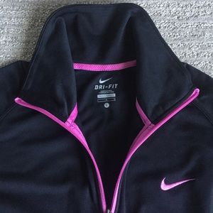 Nike Women’s Knit Full Zip Up Dri-Fit Jacket